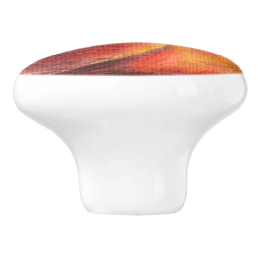 ピーチセラミックスノブの引っ張り セラミックノブ (側面)