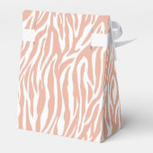 ピーチゼブラプリント フェイバーボックス (裏面サイド)