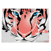 ピーチタイガーラージ抱き枕 ラージペーパーバッグ (正面)