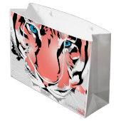 ピーチタイガーラージ抱き枕 ラージペーパーバッグ (裏面アングル)