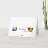 ピーチダリアマザーズデイカード カード (裏面)