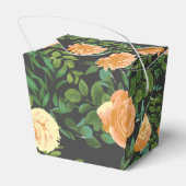 ピーチダークグレイ結婚ズバラフローラ フェイバーボックス (裏面サイド)