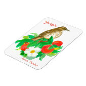 ピーチチェロキーバラバードウォーターの色 マグネット (左側)