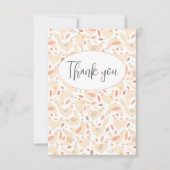 ピーチチキンズフラットサンキューカード サンキューカード (正面)