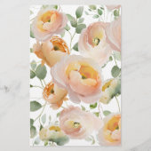 ピーチチューリップ開花が赤ちゃんシャワーを望む (裏面)