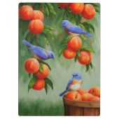 ピーチツリーオーチャードのブルーバード クリップボード (裏面)