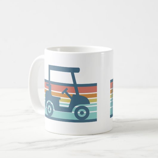 ピーチツリーシティジョージアゴルフカートラブヴィベ コーヒーマグカップ (正面左)