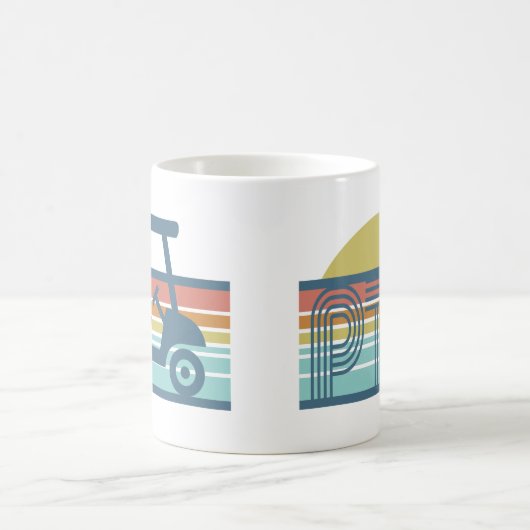 ピーチツリーシティジョージアゴルフカートラブヴィベ コーヒーマグカップ (中央)