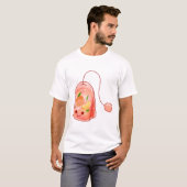 ピーチティーバッグ Tシャツ (正面フル)