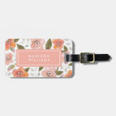 ピーチデリケートフローラ ラゲッジタグ (正面横)