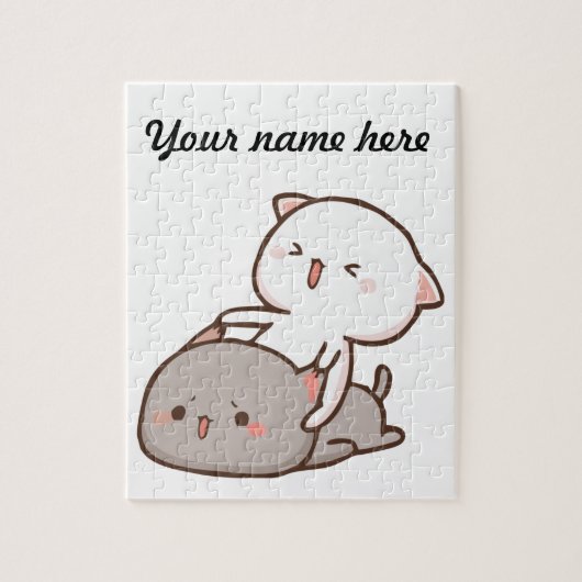 ピーチトローリングゴマパズル ジグソーパズル (縦)