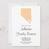 ピーチネバダファミリー懇親会 招待状 (正面)