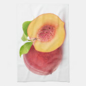 ピーチハーフ キッチンタオル (縦)
