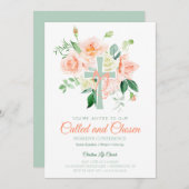 ピーチバラウォーターカラーウィメンズチャーチカンファレンス 招待状 (正面/裏面)