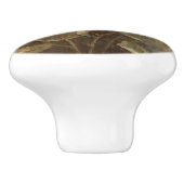 ピーチバラフローラロマンチック セラミックノブ (側面)