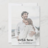 ピーチバラフローラ写真結婚付きブランチ セーブザデート (裏面)