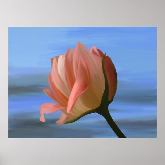 ピーチバラプリント ポスター (正面)