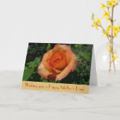 ピーチバラマザーズデイカード カード (黄色い花)