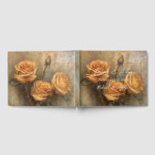 ピーチバラロマン結婚チーズフローラ ゲストブック (全面)