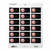 ピーチバラ住所 シール (フルシート)