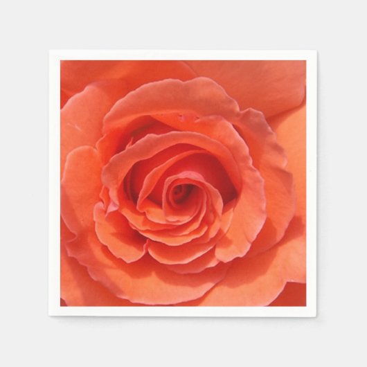 ピーチバラ紙ナプキン スタンダードカクテルナプキン (正面)