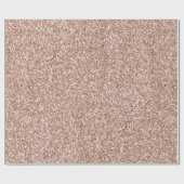 ピーチバラ金ゴールドルクセグリッター  ラッピングペーパー (フラット)