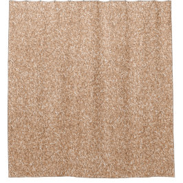 ピーチバラ金ゴールド赤面グリッターグリッツ      シャワーカーテン