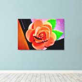 ピーチバラ キャンバスプリント (インサイチュ (ウッドフロア))