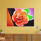 ピーチバラ キャンバスプリント (インサイチュ (リビング))