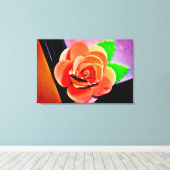 ピーチバラ キャンバスプリント (インサイチュ (ウッドフロア))