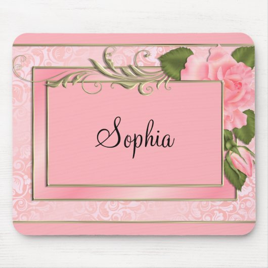 ピーチバラ マウスパッド (正面)