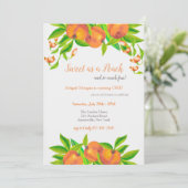 ピーチバースデーパーティー 招待状 (スタンド正面)