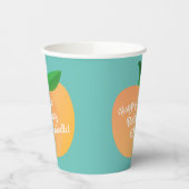 ピーチバースデーパーティー 紙コップ (左)