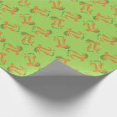 ピーチパイかわいい数学パイ日ギフトラッピング紙 ラッピングペーパー (角)