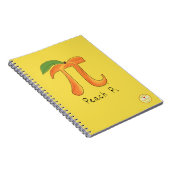 ピーチパイかわいい数学パイ日ノート ノートブック (右側)