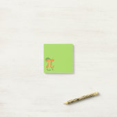 ピーチパイかわいい算数パイ日メモ ポストイット (デスク上)