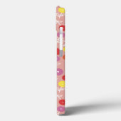 ピーチパステルフローラディティiPhoneケース Case-Mate iPhoneケース (裏面 / 左)