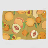 ピーチパターン2 ゴルフタオル (横)