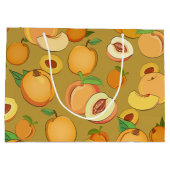 ピーチパターン2 ラージペーパーバッグ (裏面)