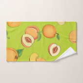 ピーチパターン4 バスタオルセット (ハンドタオル)