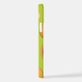 ピーチパターン4 iPhoneケース (右側面)