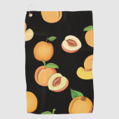 ピーチパターン5 ゴルフタオル (正面)