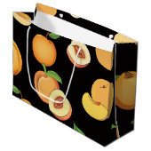 ピーチパターン5 ラージペーパーバッグ (正面アングル)