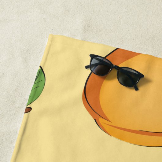 ピーチパターン7 ビーチタオル (インサイチュ)