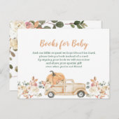 ピーチパンプキ素朴ンフローラトラックブックベビー ポストカード (正面/裏面)