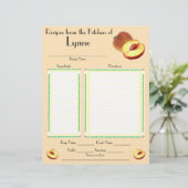 ピーチパーソナライズされたデザインレシピ (スタンド正面)