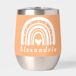 ピーチパーソナライズされたボホ