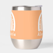 ピーチパーソナライズされたボホ (左面)