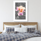 ピーチパープル キャンバスプリント (インサイチュ (寝室))