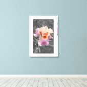 ピーチパープル キャンバスプリント (インサイチュ (ウッドフロア))